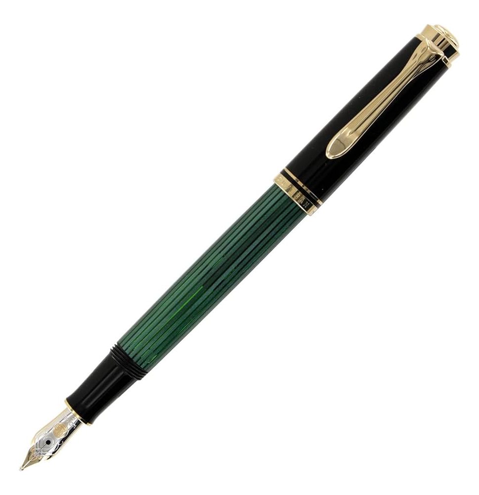 PELIKAN PLUMA M300 F NEGRO/VERDE 902296