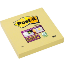 POST-IT BLOC DE NOTAS ADHESIVAS QUITA Y PON POST-IT SUPER STICKY 76X76 MM UD.