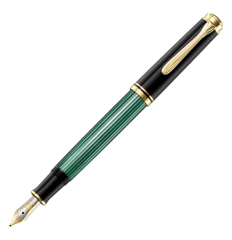 PELIKAN PLUMA M400 EF NEGRO/VERDE 985796