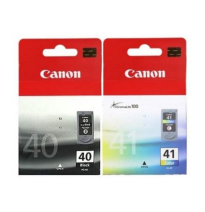 CANON TINTA PACK 2 CARTUCHOS NEGRO PG-40 + COLOR CL-41 (PIXMA IP-1600/1700/2200/1300/MP-150/170/450) 0615B043AA