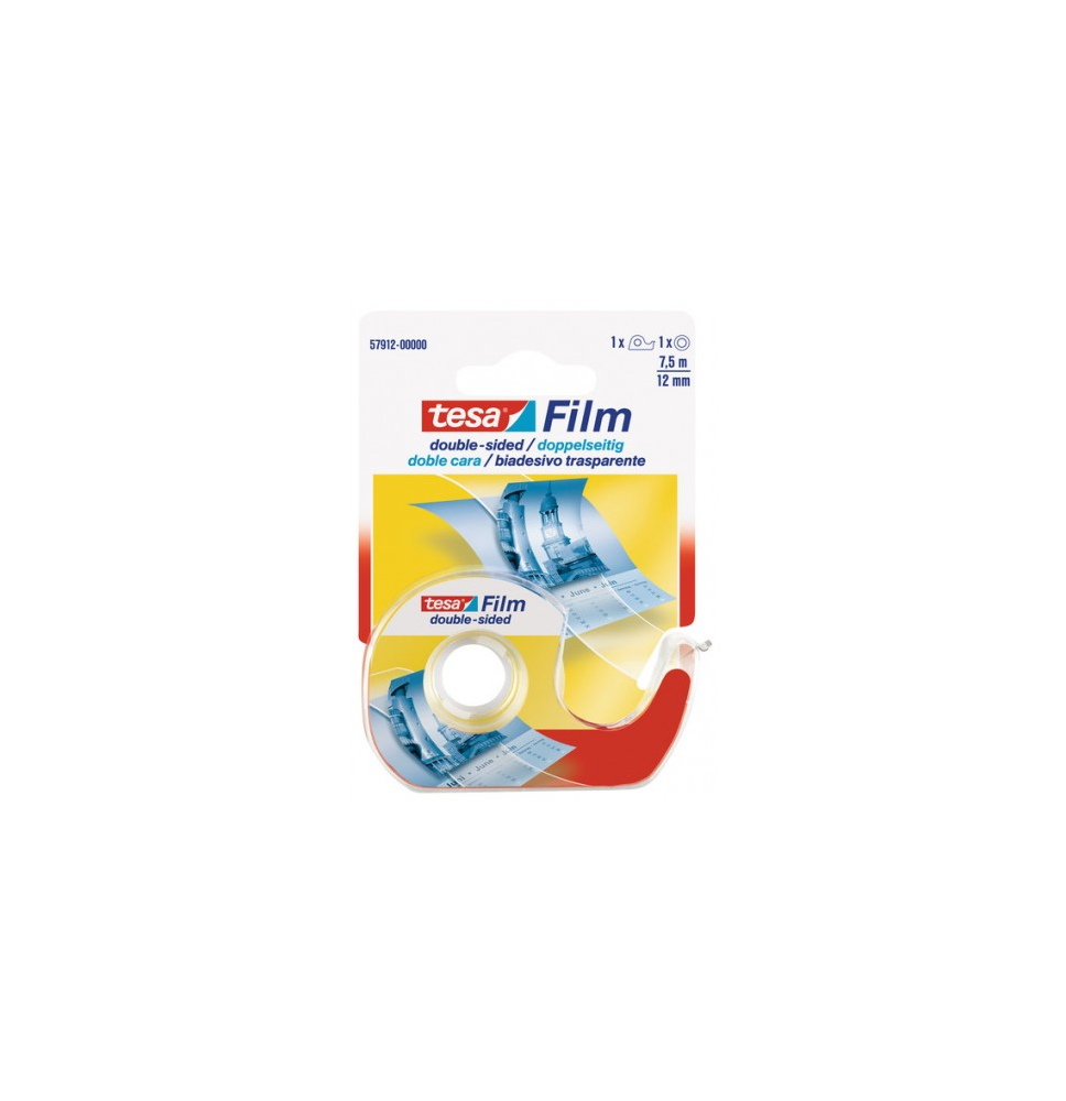 TESA FILM CINTA ADHESIVA CELO DOBLE CARA 57912-00000 7,5MX12MM