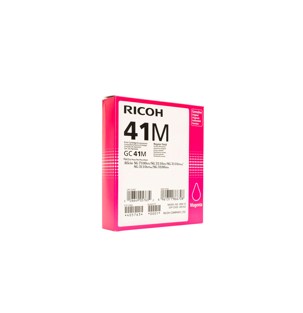 RICOH TINTA SG3110DN/3110DNW GC-41M CARTUCHO MAGENTA