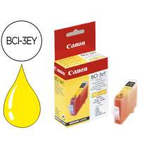 CANON TINTA  INYECCION AMARILLO BCI3EY 13ML (I 550 6100 6500 850 MP 700 BJC 6000 6100 6200 6500 3000 S 400 450 500 520 600 630 