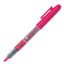 PILOT MARCADOR V-LIGHT ROSA