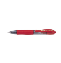 (77898) bolígrafo PILOT G-2 PIXIE ROJO TINTA GEL RETRACTIL SUJECION DE CAUCHO (BL-G2-XS-7-LR)