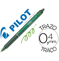 (53685) bolígrafo PILOT FRIXION CLICKER BORRABLE 0,7 mm color VERDE (BLRT-FR7G)