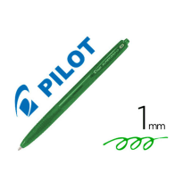 (68801) bolígrafo PILOT SUPERGRIP G VERDE RETRACTIL SUJECION DE CAUCHO TINTA BASE DE ACEITE (NSGGV)