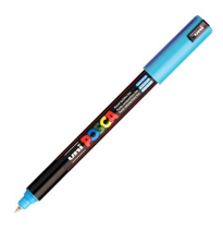 UNI-BALL POSCA PC-1MR 0.7 mm AZUL CLARO