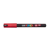 UNI-BALL POSCA PC-1MR 0.7 mm ROJO