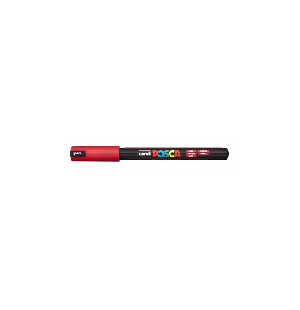 UNI-BALL POSCA PC-1MR 0.7 mm ROJO