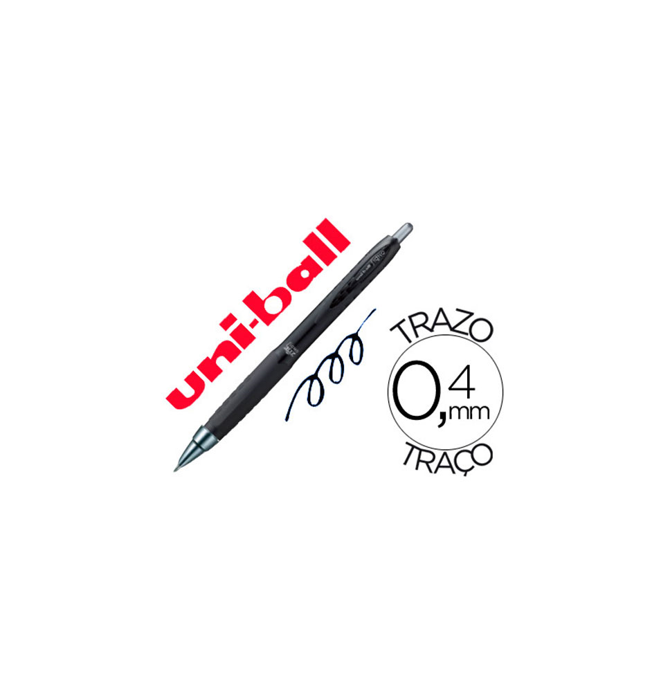 (78266) UNI-BALL ROLLER SIGNO NEGRO 0.7 mm UMN-307 TINTA GEL (190355000)