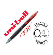 (78268) bolígrafo UNI-BALL ROLLER UMN-307 RETRACTIL 0,7 mm TINTA GEL ROJO (190371000)