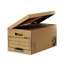 (62769) CAJON FELLOWES CARTON RECICLADO PARA ALMACENAMIENTO DE ARCHIVADORES CAPACIDAD 6 CAJAS DE ARCHIVO 80 MM (4472205)