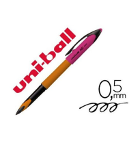 UNI-BALL ROLLER AIR MICRO UBA-188E 0,5 mm NARANJA TINTA NEGRA