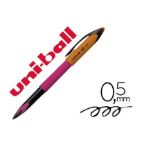 UNI-BALL ROLLER AIR MICRO UBA-188E 0,5 mm MAGENTA TINTA NEGRA