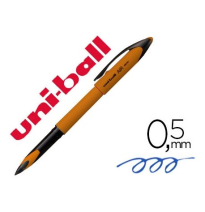 UNI-BALL AIR ROLLER BALL PEN 0.5 mm UBA-188EL-M ORANGE TINTA AZUL