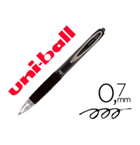 (75337) bolígrafo UNI-BALL ROLLER UMN-207 RETRACTIL 0,7 mm color NEGRO (UMN207020)