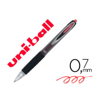 (75339) bolígrafo UNI-BALL ROLLER UMN-207 RETRACTIL 0,7 mm color ROJO (UMN207040)