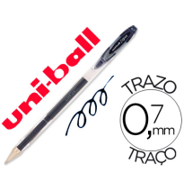 (75321) bolígrafo UNI-BALL ROLLER UM-120 SIGNO 0,7 mm TINTA GEL color NEGRO (UM1200200)