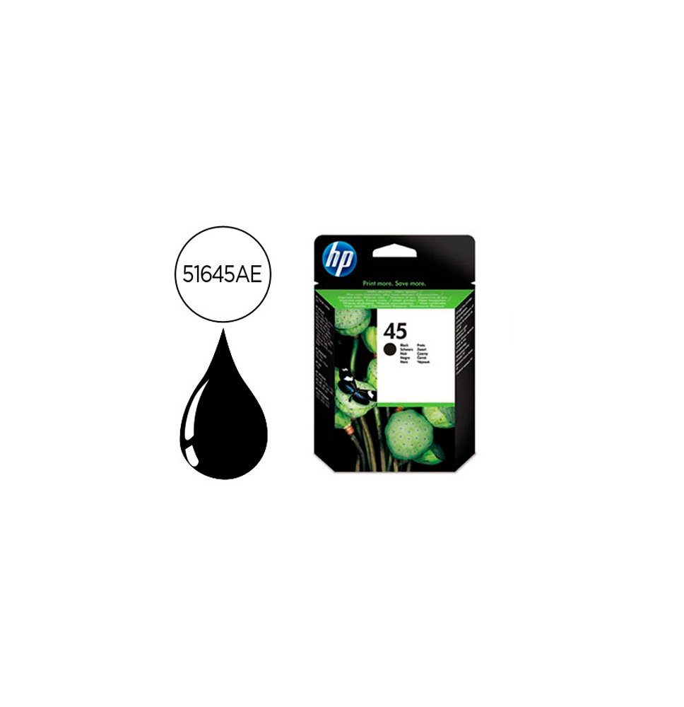 HP TINTA NEGRO DESKJET Nº 45 930PAG. (710/720/750/815/820/850/870/880/895)