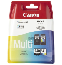 CANON TINTA NEGRO/COLOR PG-540/CL-541 PACK 2 8ML (PIXMA MG2150 , 3150 , 3600)