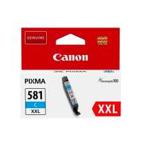 CANON TINTA CIAN CLI-581CXXL 820PAG. 
(PIXMA TR75508/8550/TS6150/6151/8150/8151/8152/9150/9155) 1995C001