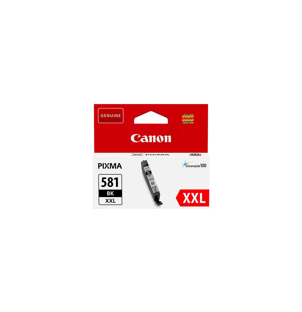 CANON TINTA NEGRO CLI-581BKXXL 360PAG. 
(PIXMA TR75508/8550/TS6150/6151/8150/8151/8152/9150/9155) 1998C001