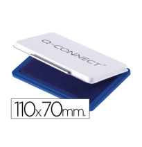 (52387) TAMPON Q-CONNECT 110X70 MM AZUL (KF25209)