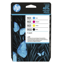 HP TINTA PACK 4 COLORES Nº 950/951 BK / C / M / Y (OFFICEJET PRO 8100/8600/8610/8615/8616/8620)