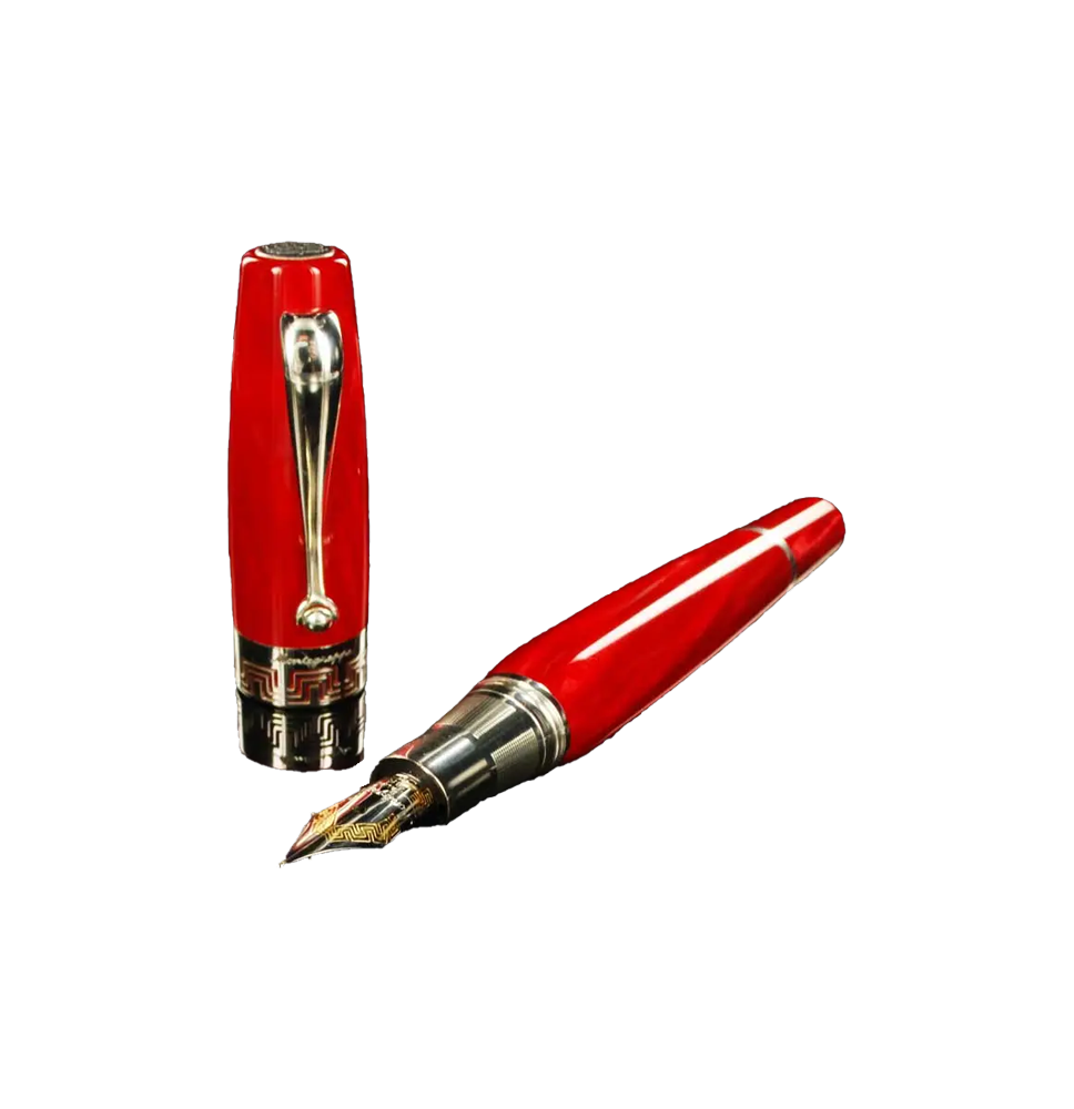 Pluma Estilográfica Montegrappa Miya Roja ISMYT-CR1