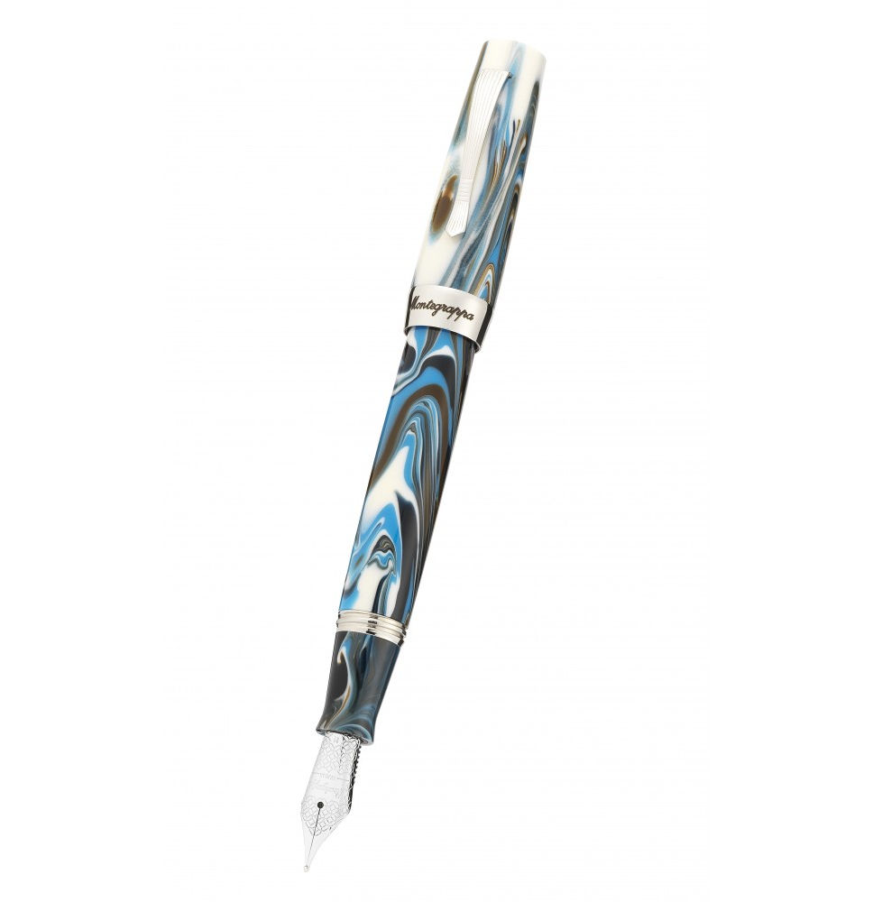 MONTEGRAPPA PLUMA ELMO 02 SORAPIS, ACERO, PLUMIN B, MGR-ISE2R-AB-B