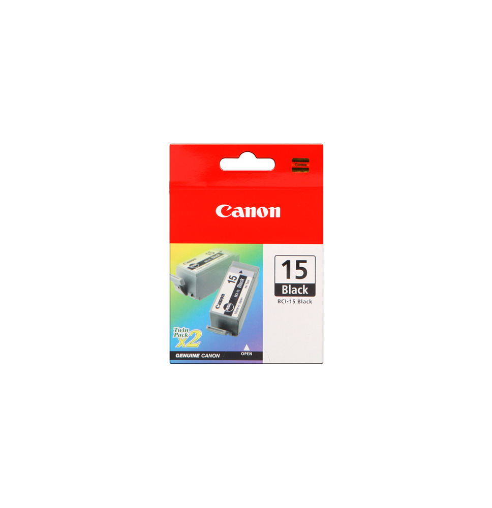 CANON TINTA NEGRO BCI15BK PACK 2 (I 70 80 IP 90)