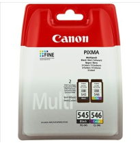 CANON TINTA NEGRO/COLOR PACK 2 PG-545/CL-546