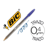 (92385) bolígrafo BIC CRISTAL AZUL -UNIDAD (8373602)