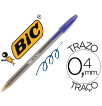 (92385) bolígrafo BIC CRISTAL AZUL -UNIDAD (8373602)