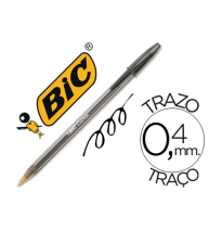 (92384) bolígrafo BIC CRISTAL NEGRO -UNIDAD (8373632) 8373639