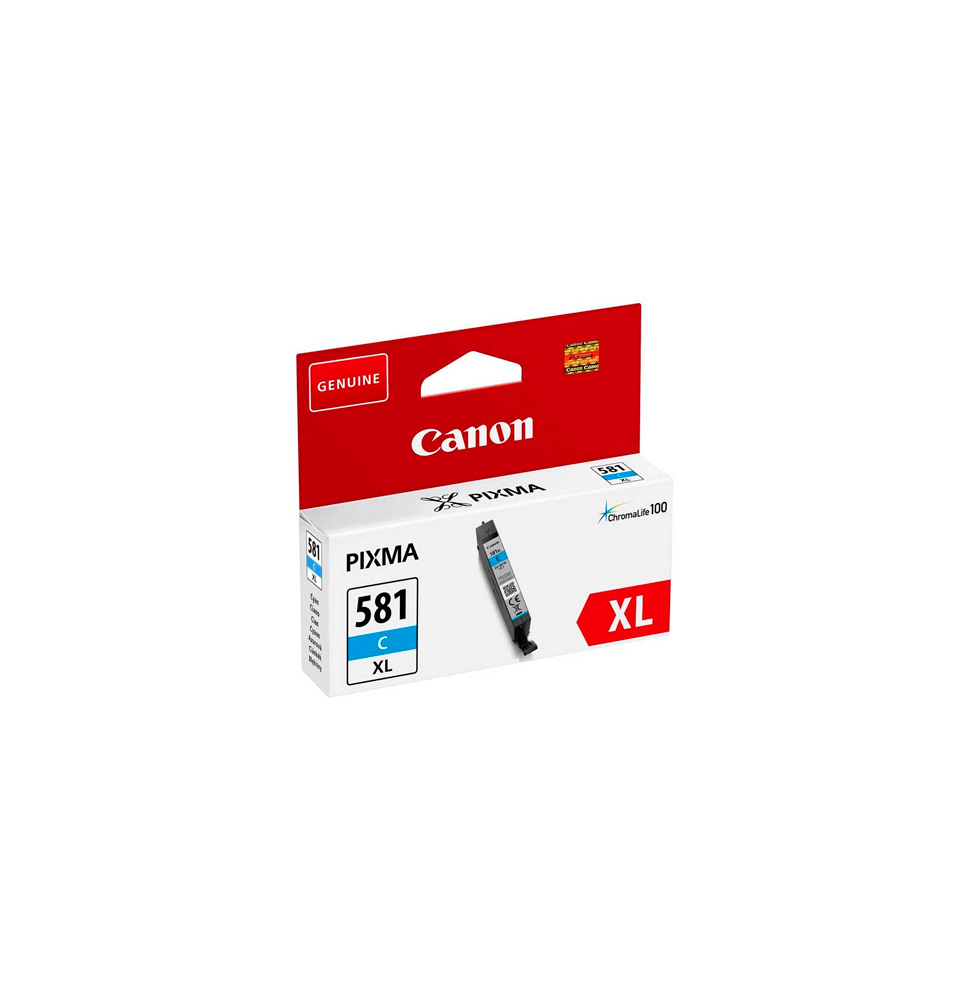 CANON TINTA CYAN PGI-580CXL 515PAG. 
(PIXMA TS615X/TS815X/TS915X/TR755X/TR855X) 2049C001