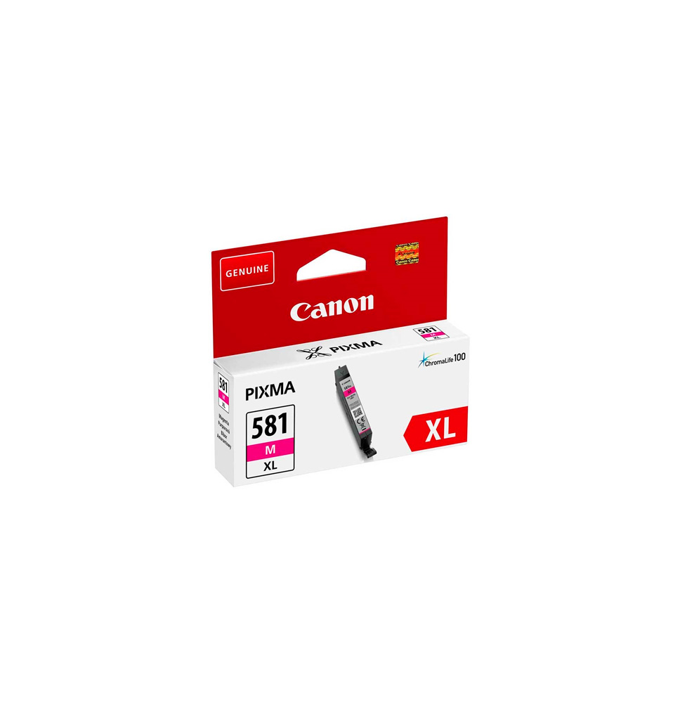 CANON TINTA MAGENTA PGI-580MXL 515PAG. 
(PIXMA TS615X/TS815X/TS915X/TR755X/TR855X) 2050C001