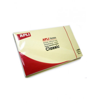 APLI CLASIC NOTES NOTAS ADHESIVAS 125X75MM COLOR AMARILLO REF. 10976