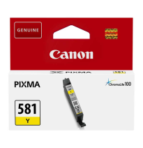 CANON TINTA AMARILLO CLI-581Y 260PAG. 
(PIXMA TS615X/TS815X/TS915X/TR755X/TR855X) 2105C001