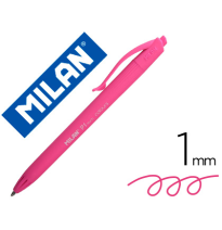 (154009) BOLIGRAFO MILAN P1 RETRACTIL 1 MM TOUCH ROSA (176553212)