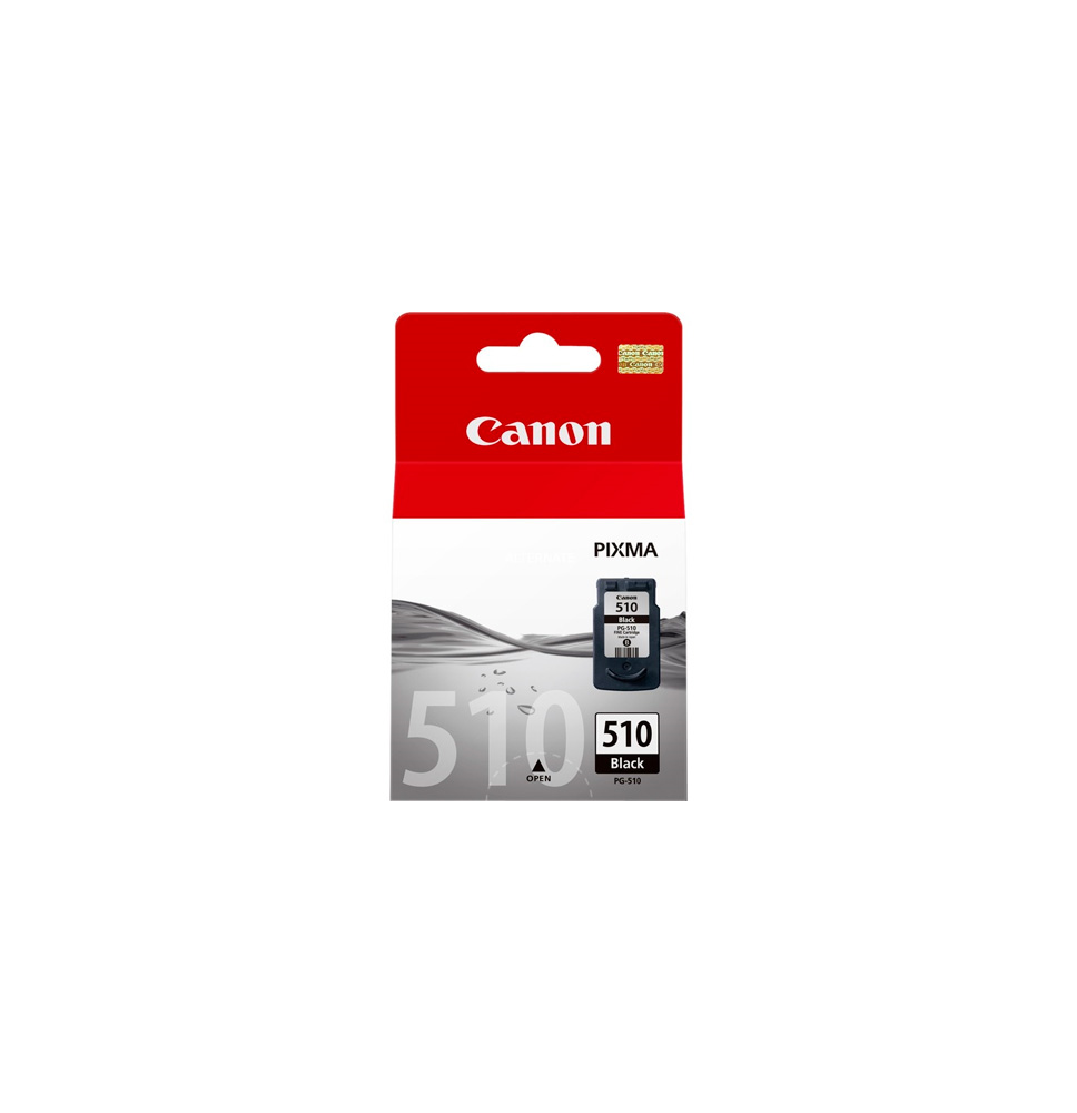 CANON TINTA NEGRO PG-510 9ML 
(PIXMA IP2700/MP240/250/260/270/480/490/495/MX320/330/340/350/360) 2970B001