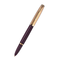 PARKER PLUMA ESTILOGRÁFICA 51 BURDEOS PLUMIN ORO 18K, TRAZO M (REFERENCIA PARKER 2123517) 210226