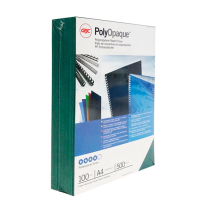 GBC POLYPROPYLENE REPORT COVER BLACK A4 500MICR 10 ESP425504