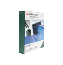 GBC POLYPROPYLENE REPORT COVER BLACK A4 500MICR 10 ESP425504