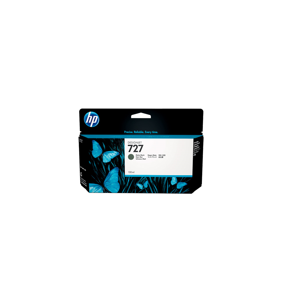 HP TINTA DESIGNJET T920/T1500 Nº727 CARTUCHO NEGRO MATE 130ML B3P22A