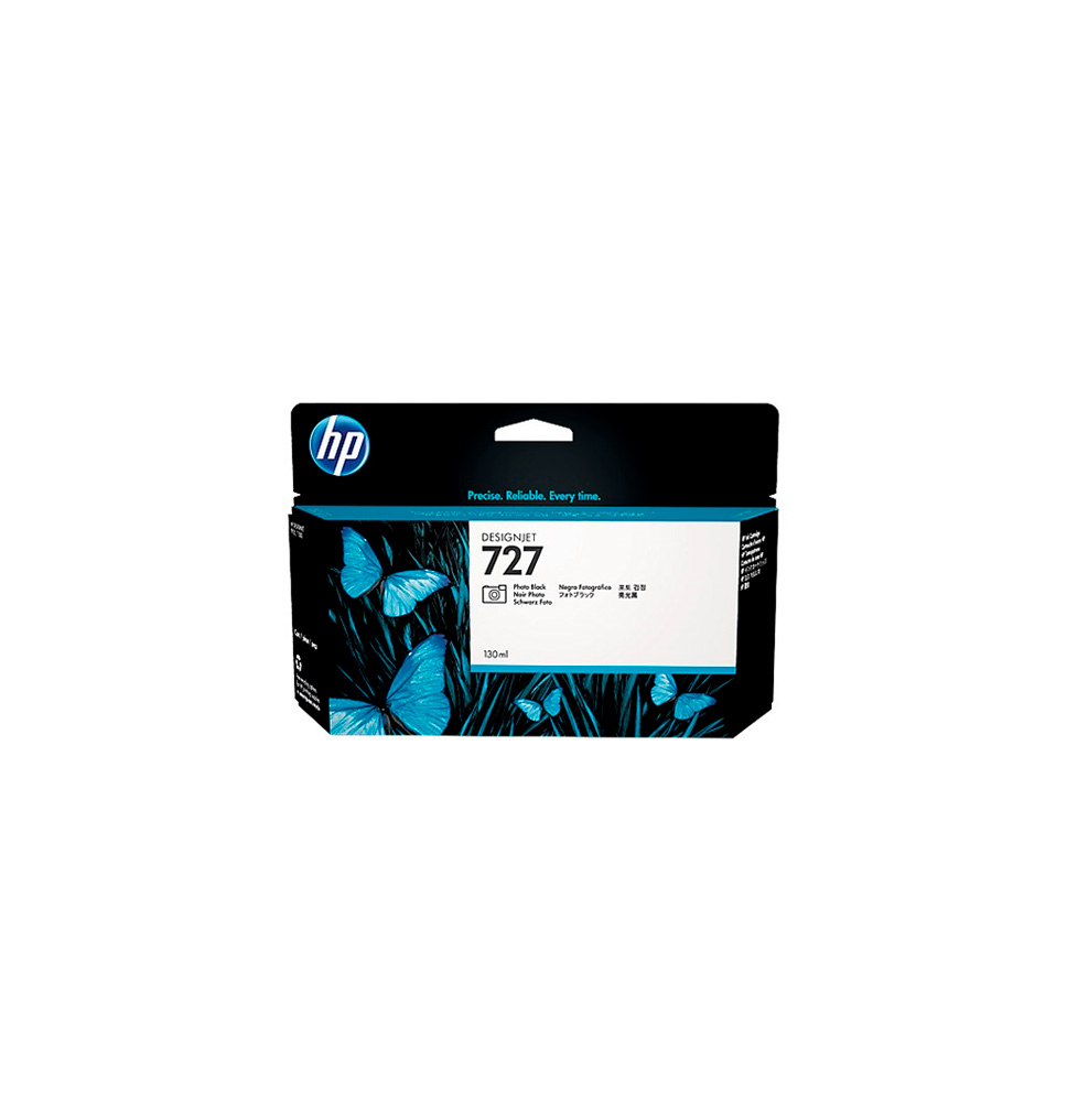 HP TINTA DESIGNJET T920/T1500 Nº727 CARTUCHO NEGRO FOTO 130ML B3P23A