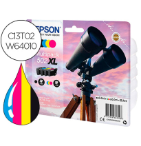 EPSON TINTA MULTIPACK 4 COLORES BK / C / M / Y 
Nº 502XL (XP-5100/5105/WF-2860/2865)