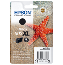 EPSON TINTA NEGRO Nº 603XL 500PAG. (XP-2100/3100/4105/WF-2810/2830/2850)