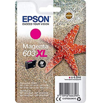 EPSON TINTA MAGENTA Nº 603XL 350PAG. (XP-2100/3100/4105/WF-2810/2830/2850)